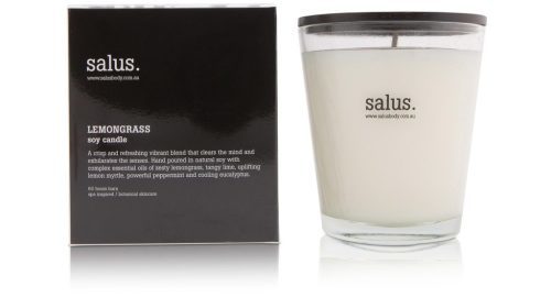 SALUS- Candle- Lemongrass soy candle