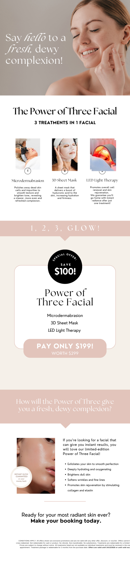 Power of Three Facial